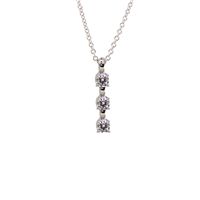 Necklace Giorgio Visconti Woman in White Gold Diamante 0.24 Ct GBX35305 - GBX35305